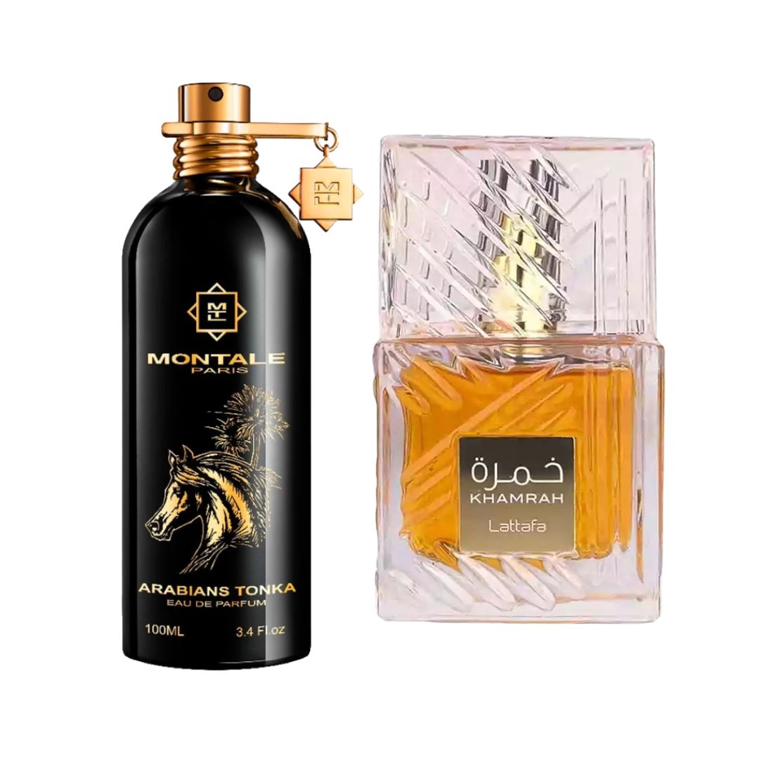 Arabians Tonka 1.1 y Lattafa Khamrah 1.1