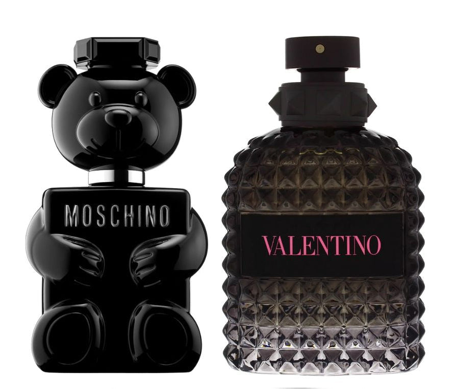Moschino Toy Boy 1.1 y Valentino Born in Roma Uomo 1.1