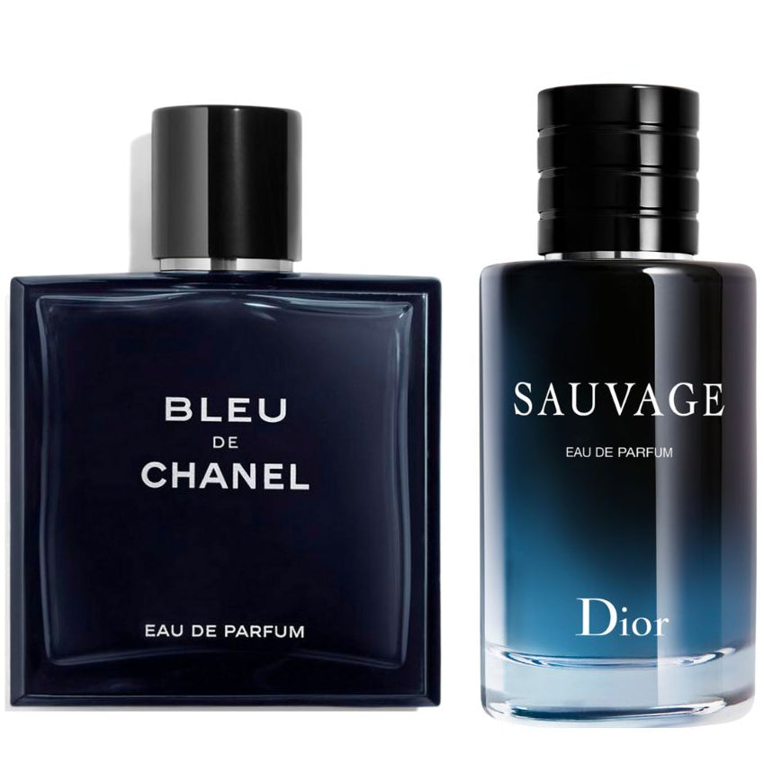 Bleu de Chanel 1.1 y Sauvage Eau de Parfum 1.1