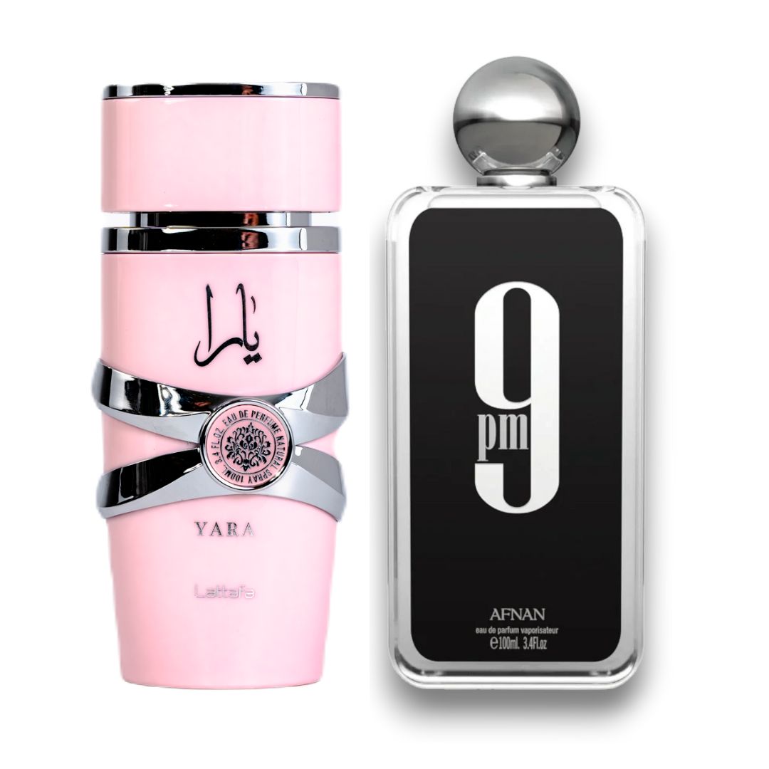 Lattafa Yara 1.1 y Afnan 9PM 1.1