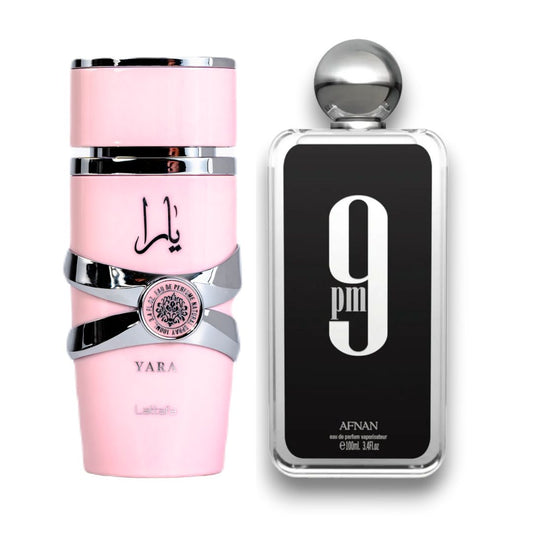 Lattafa Yara 1.1 y Afnan 9PM 1.1