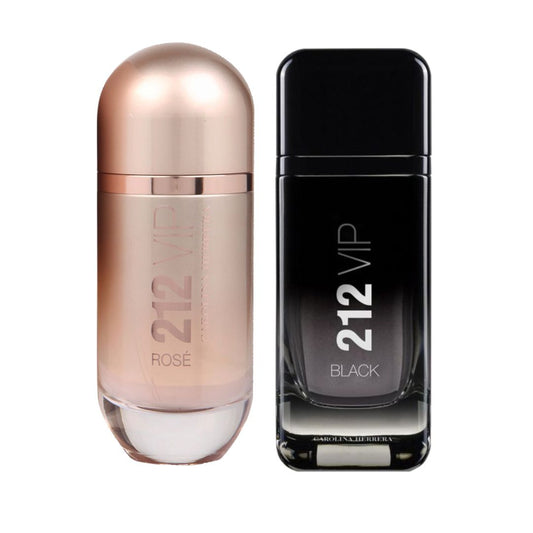 212 VIP Black 1.1 y 212 VIP Rosé 1.1
