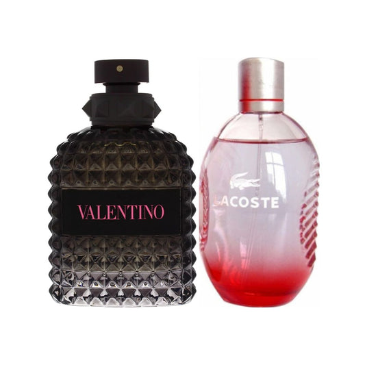 Valentino Uomo Born in Roma 1.1 y Lacoste Red 1.1