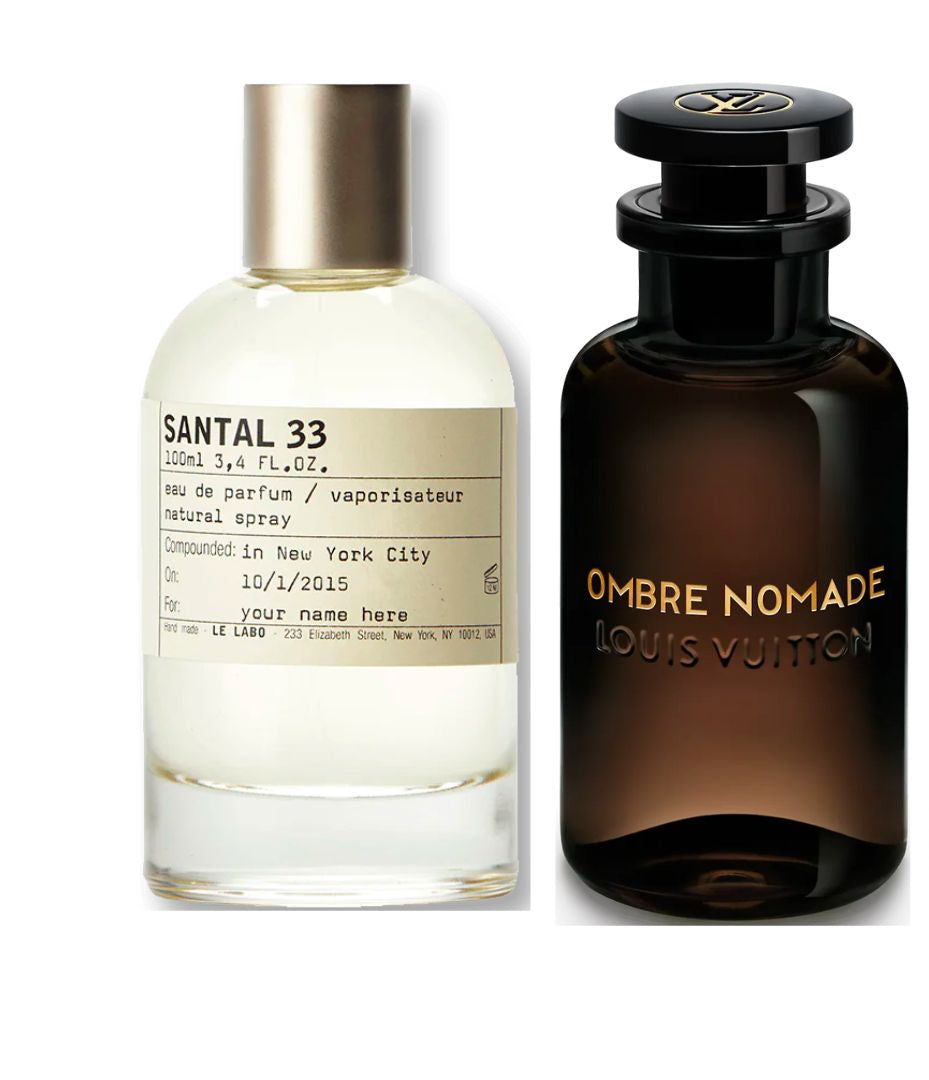 Santal 33 1.1 y Ombre Nomade 1.1